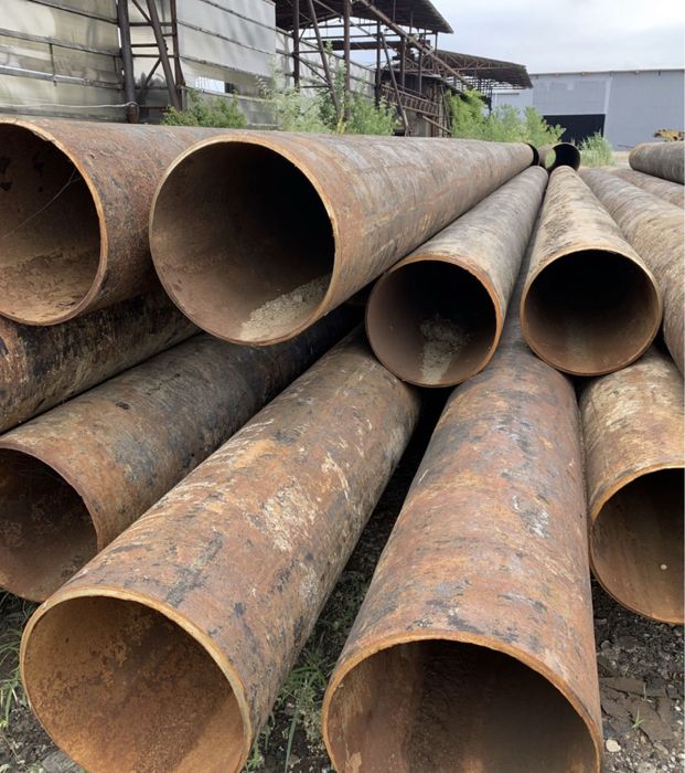 Teava metalica trasa si sudata noua si folosita stare buna