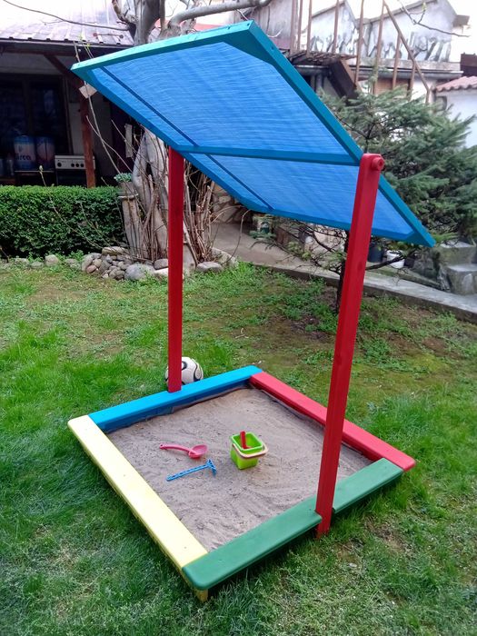 Детски пясъчник със сенник,Кораб.