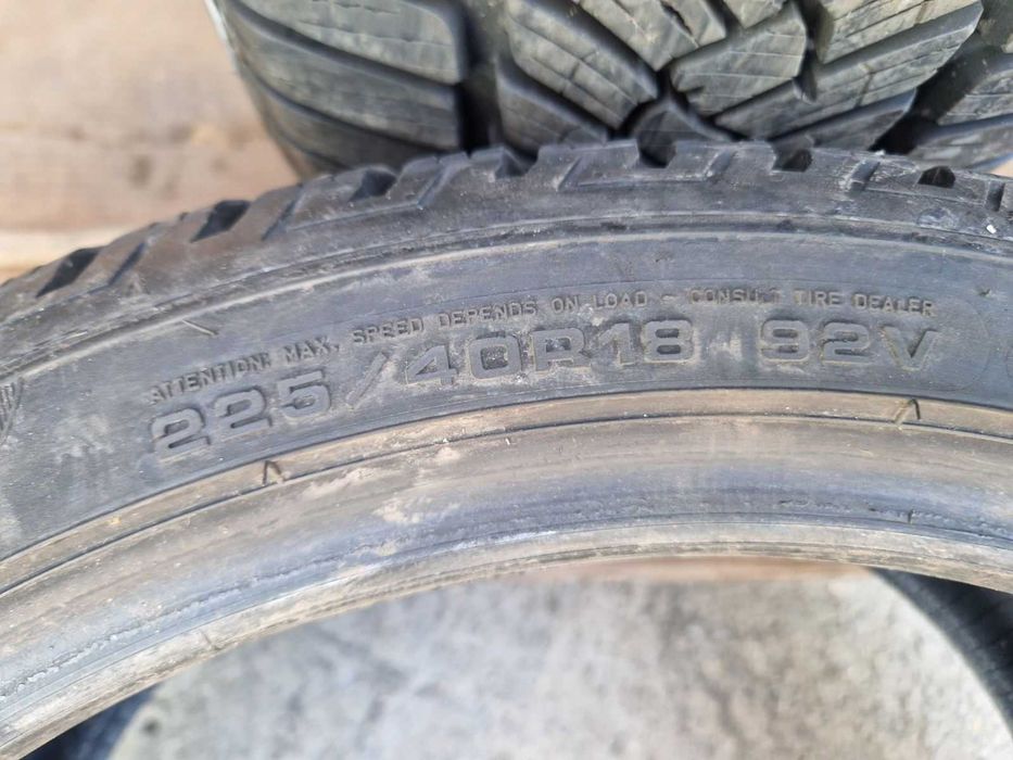 2 Fulda R18 225/40 Зимни гуми  DOT3219