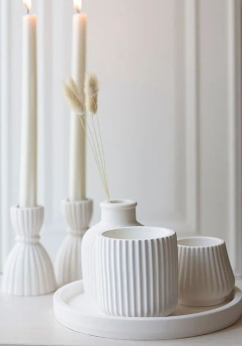 Специален дизайн Ароматизирана свещ Ваза Свещник и комплект аксесоари