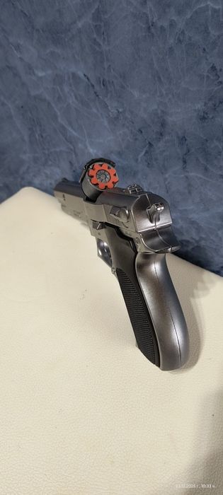 Масивен метален пистолет с капси COLT +96 бр. капси