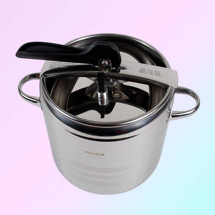 Тенджера под налягане 7L от неръждаема стомана