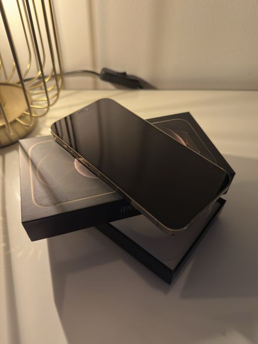 iPhone 12 Pro Max 128GB Gold - Impecabil / Cutie / Ca Nou