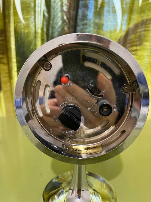 Античен ретро часовник Rhythm перфектен, много рядък 1970г.