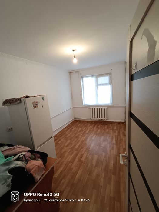 3мкр 3бөлме 1эт пәтер 64.1м2сатылады