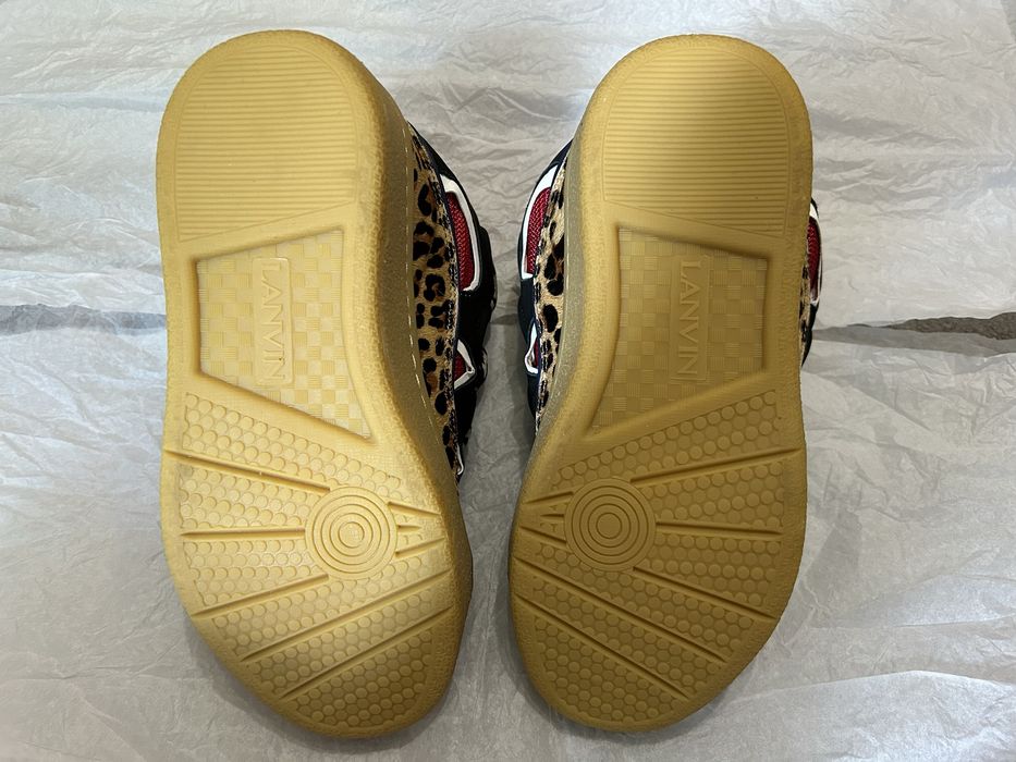 Adidasi Lanvin Curb Animal Print