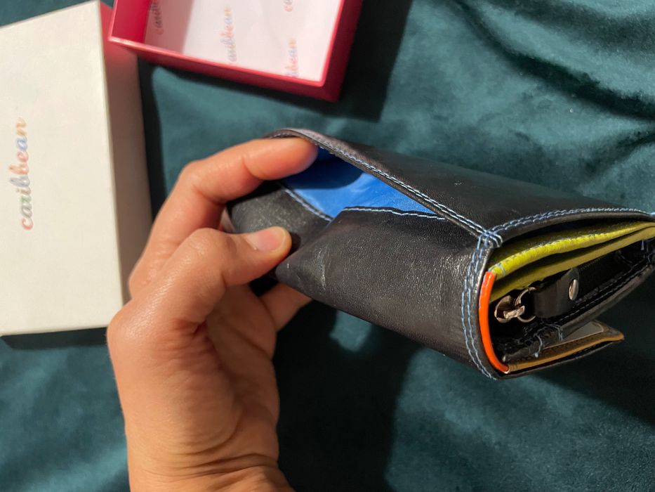 Портмоне естествена кожа