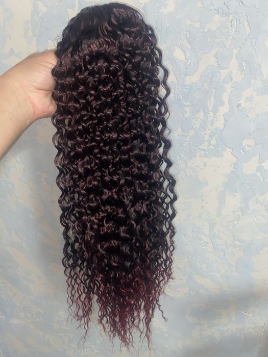 Афрокудри шиньон