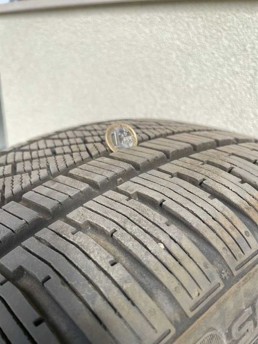 Оригинални джанти на мерцедес със зимни гуми 245/45R18