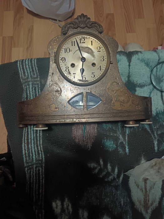 Ceas șemineu alama
