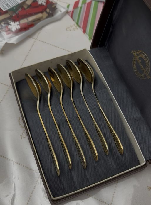 Чайные ложки. СССР. Мельхиор.