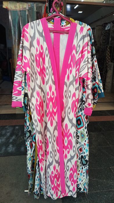 Абая женский халат икат