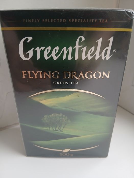 Продам зелёный чай  GREENFIELD 100 гр.