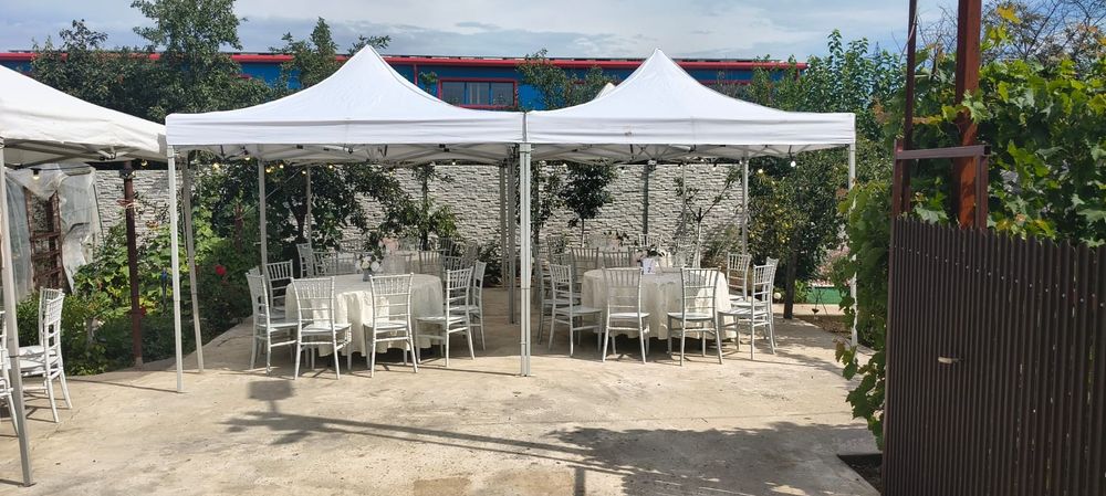 Inchirieri mese,scaune,pavilioane,corturi pentru evenimente