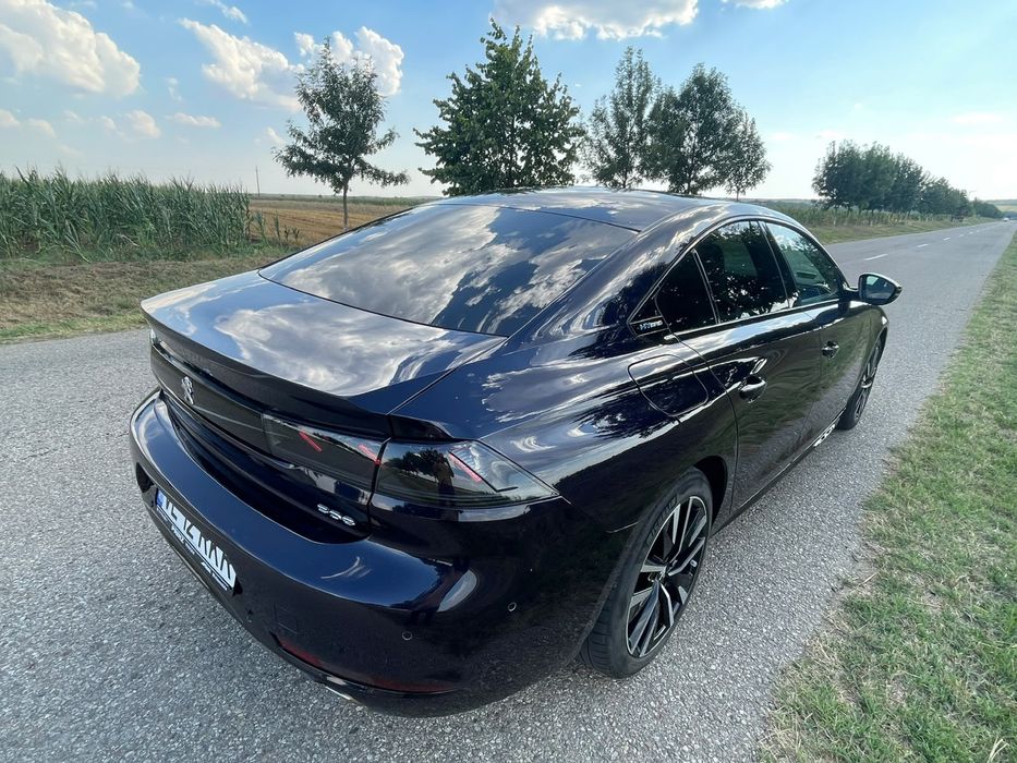Peugeot 508 GT Plug-in Hybrid 225 | Night Vision | Masaj | Trapă | Istoric Peugeot | 76.000 km