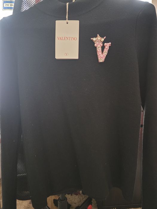 Страхотна  чисто нова маркова блуза финно плетиво С размер