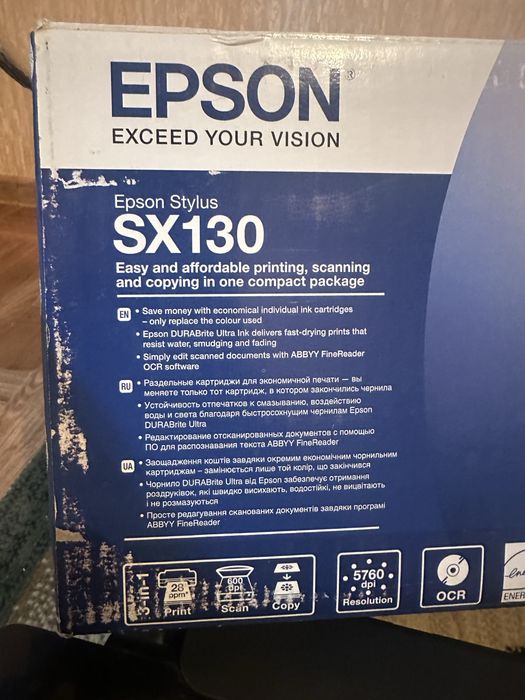Принтер Цветной Epson SX130