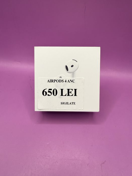 Airpods 4 Anc sigilate •Matei Amanet Crangasi•
