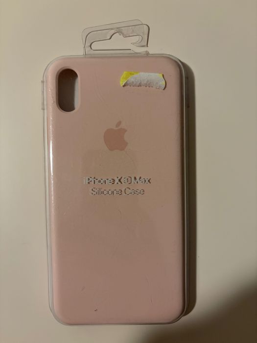 Оригинален калъф за iphone xs max розов