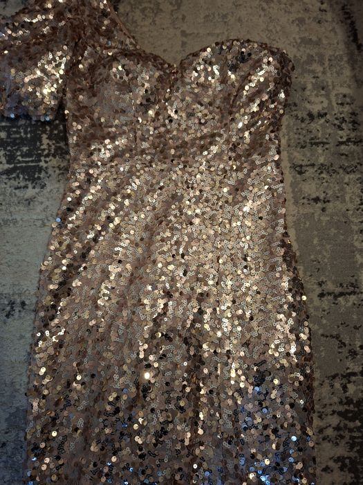 Rochie deosebita de ocazie cu paiete marimea 40