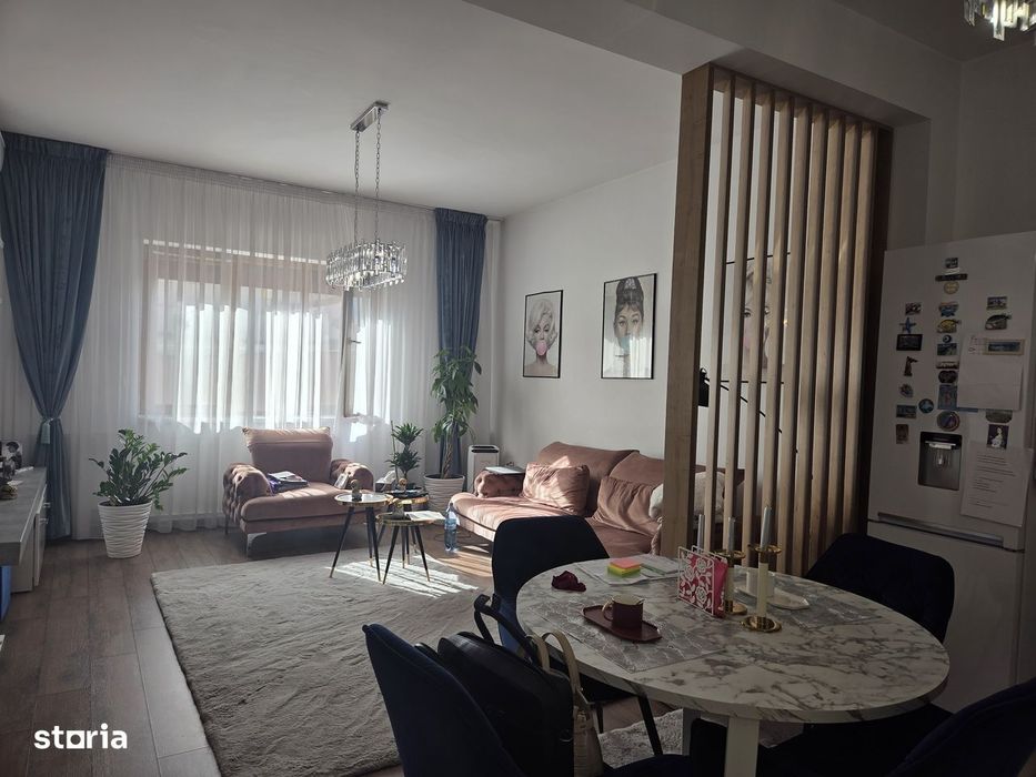 Apartament 3 camere, Damaroaia, parter, utilat