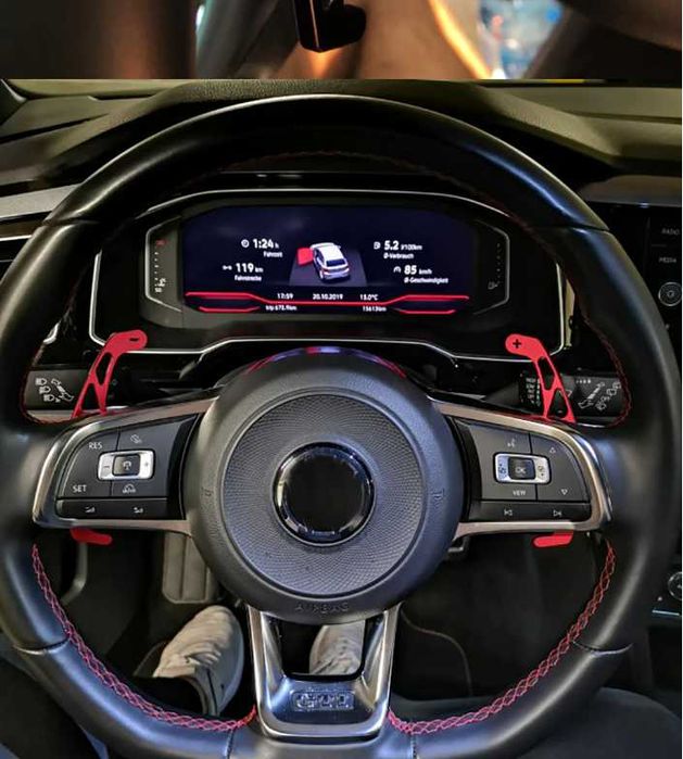 Set 2 Padele Volan pentru Volkswagen VW Golf 7 GTI GTD GTE R Scirocco