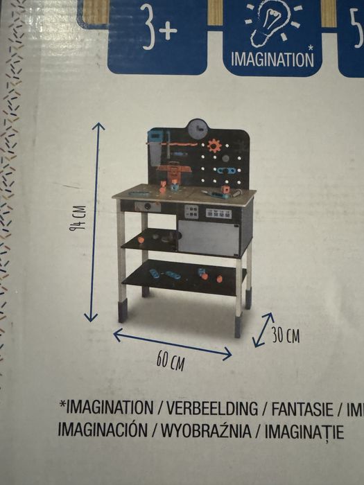 Banc de lucru copii lemn