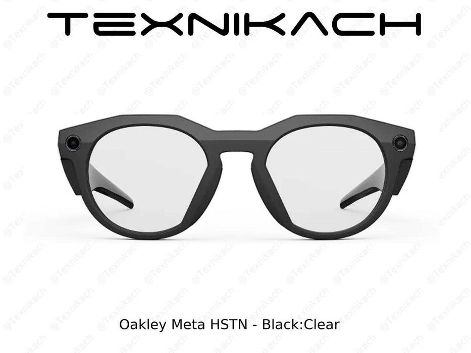 Новый Oakley Meta HSTN - Black/Clear Доставка