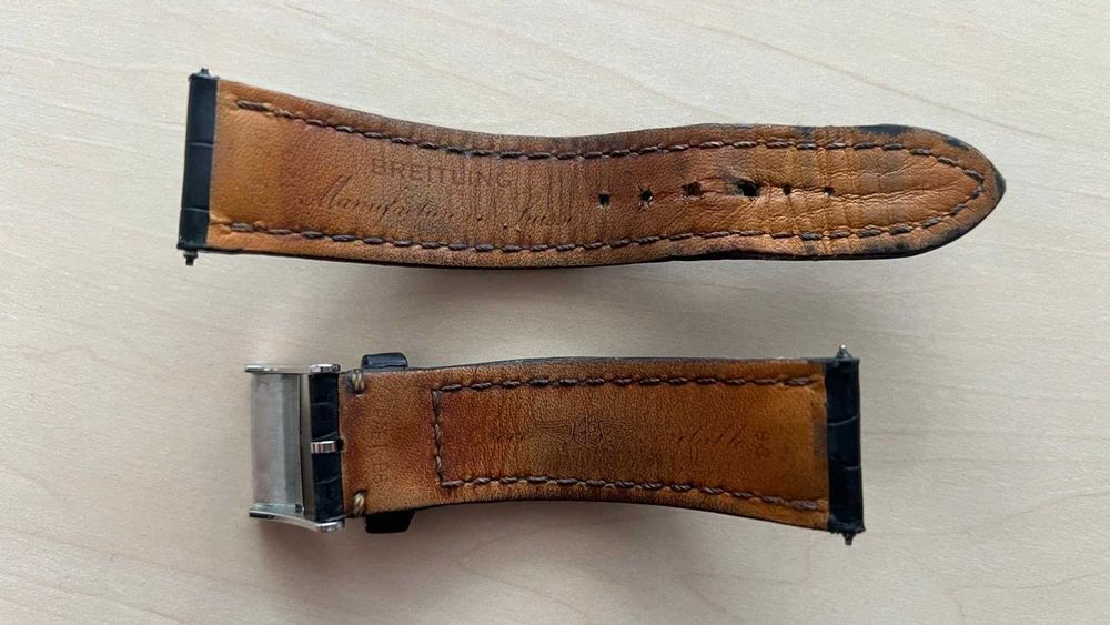 Breitling A20BA.1 катарама 22 мм и кожена каишка