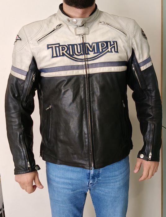 Triumph кожено мото яке