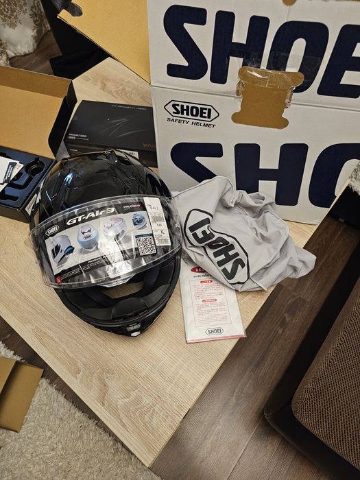 Cască Moto Integrală SHOEI GT-AIR 3 · Negru