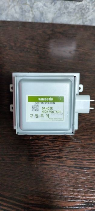 Продам б/у трансформатор для микроволновки (СВЧ) Самсунг, лдж.