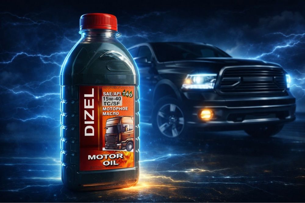 Дизел 15w40. 1лит