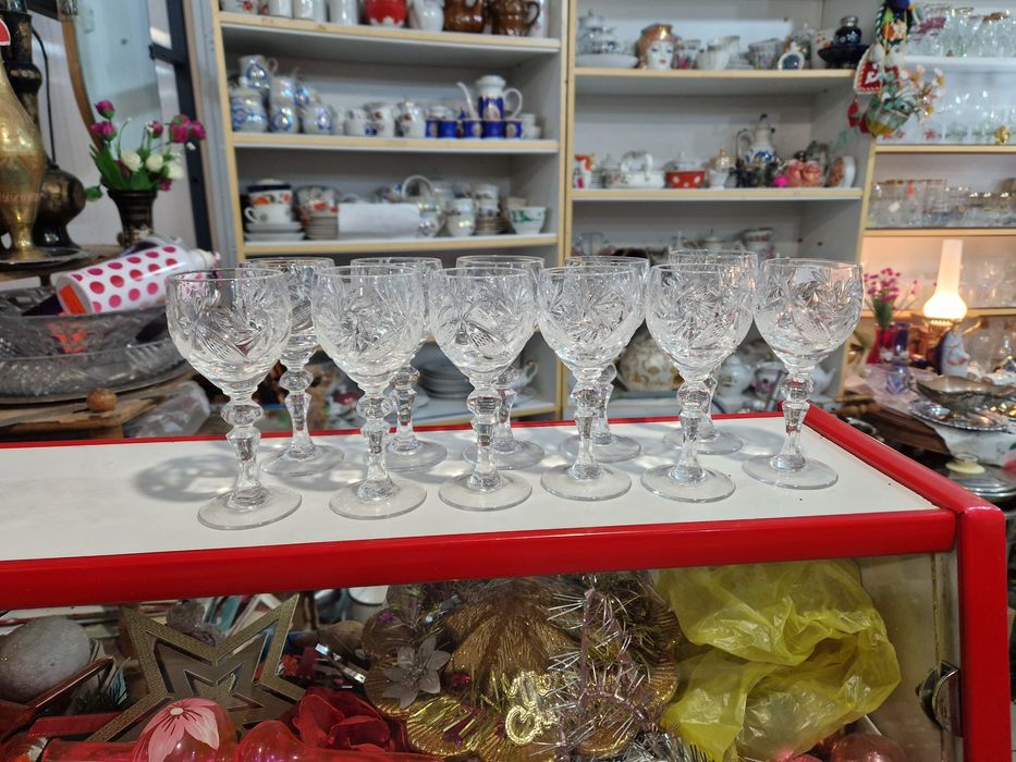 Продам хрустальные фужеры