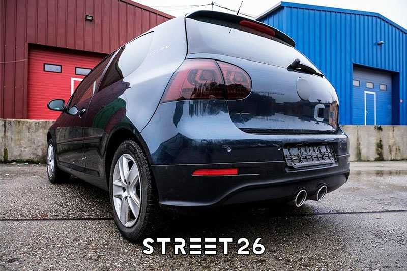 Prelungire bara spate cu sistem de evacuare stil R32 pentru VW Golf 5