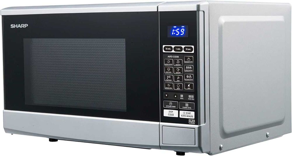 Микровълнова фурна SHARP R670S 2в1, грил, 20л, 800W, 13 програми