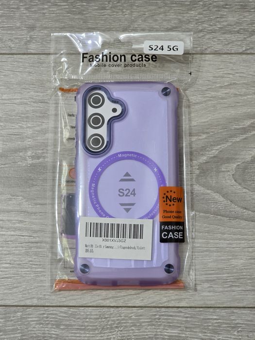 Husă mată Samsung Galaxy S24 – rezistentă la șocuri și zgârieturi