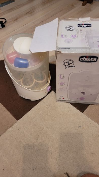 Sterilizator cu abur biberoane Chicco
