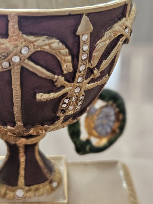 Caseta bijuterii stil Faberge