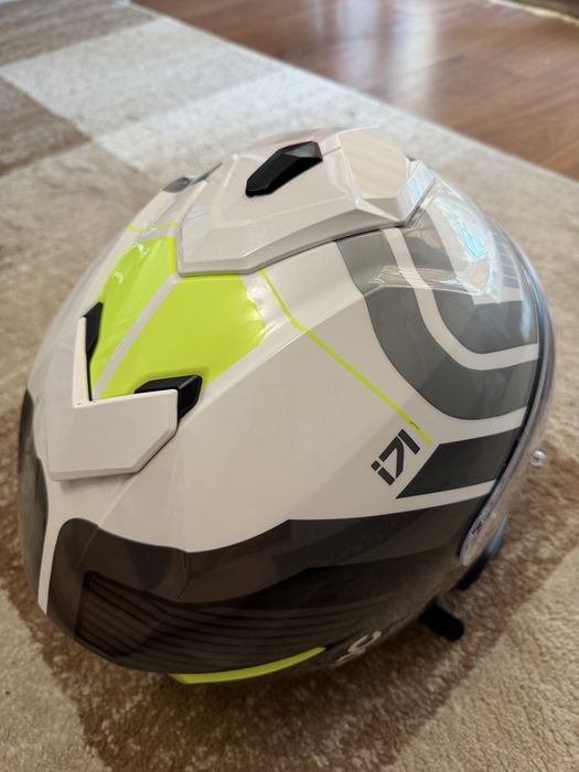 Casca moto HJC i71 XL + intercom Sena 50b
