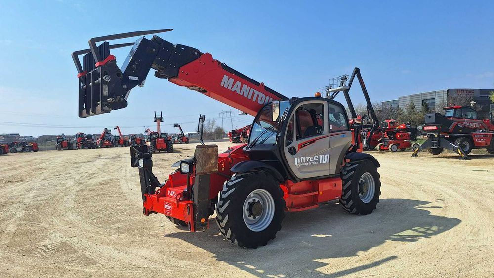 inchiriez incarcatoare frontale cu brat telescopic Manitou