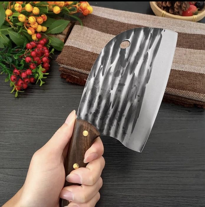 кухненски сатър масивен удобен за месо риба кълцане неръждаема стомана