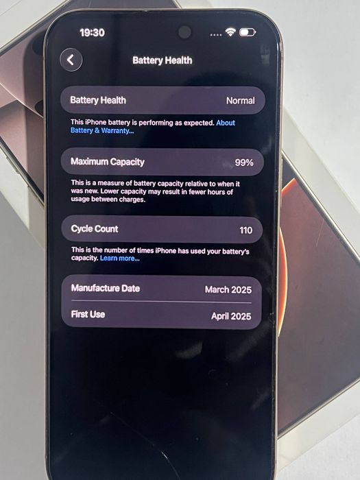 Iphone 16 pro max 99%