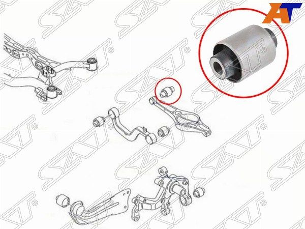 Сайлентблок Audi A3