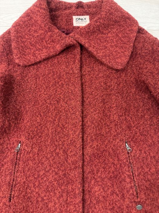 Уникално палто от букле с вълна