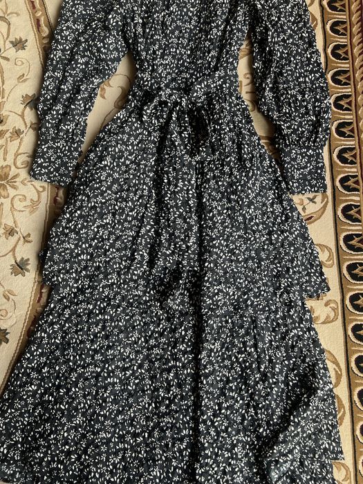 Chiroyli gulli uzun ko’ylak. Hijoblila uchun judayam chiroyli