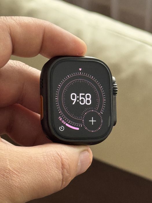 Часовник  apple ultra 2 black в гаранция