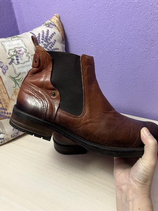 Ghete piele naturala,SeaSide Man