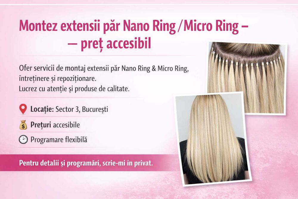 Extensii nanorig microting