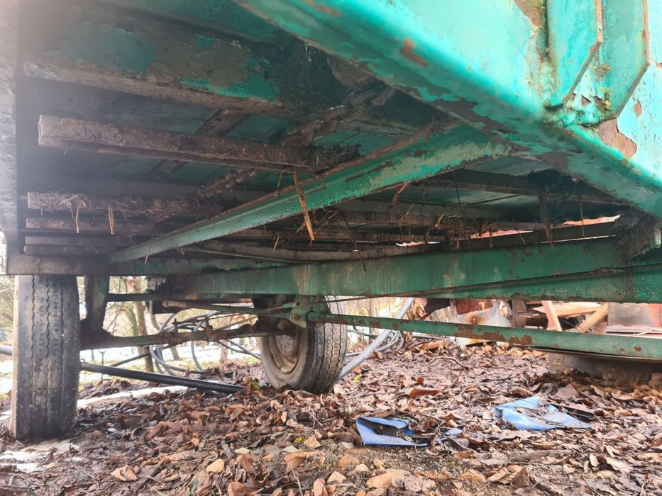 Mig,remorca de imprastiat gunoi de 4 tone